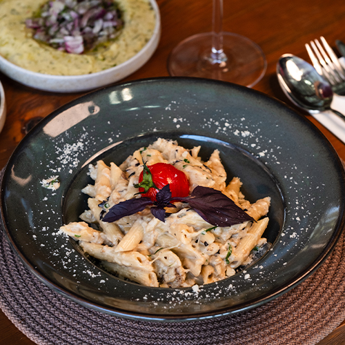 Tütsülenmiş Beğendili Penne