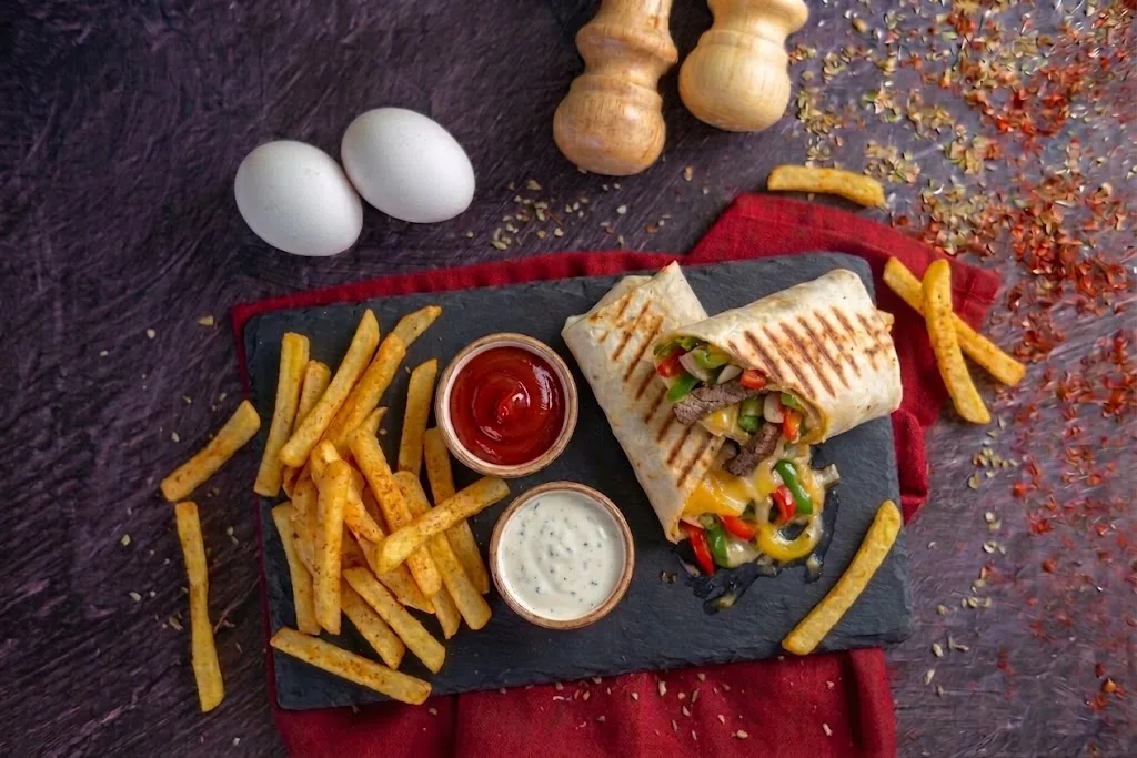 Cheddar Peynirli Et Wrap