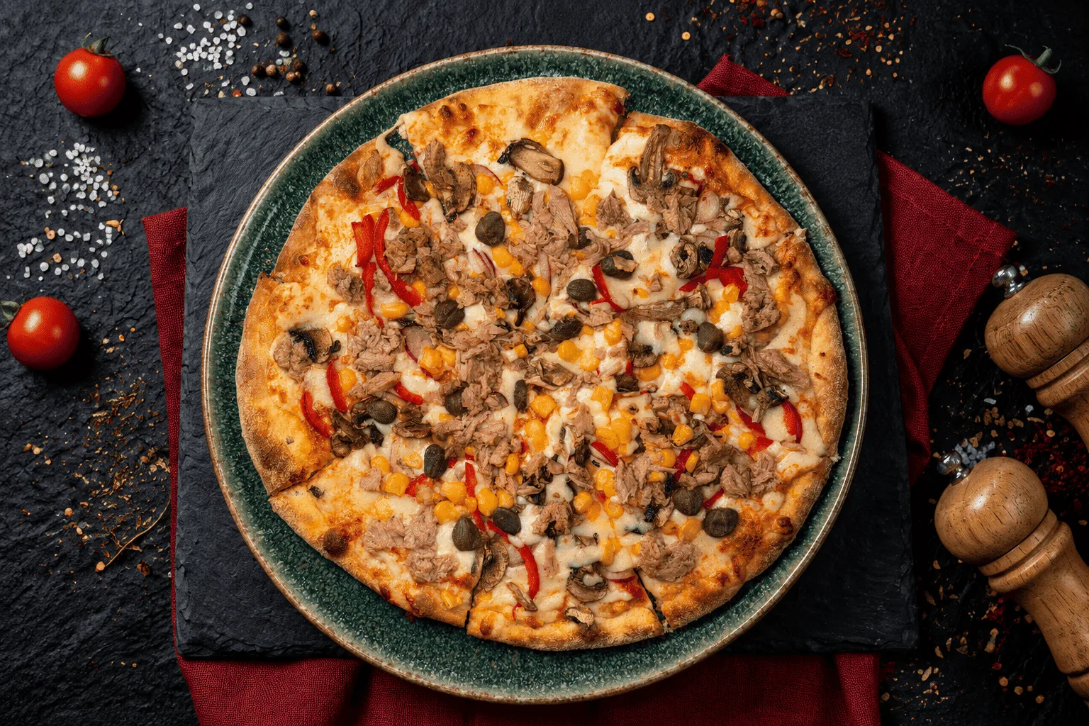 Ton Balıklı Pizza