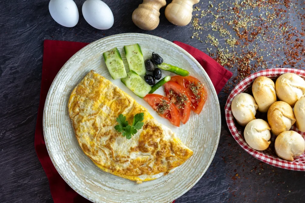 Kaşarlı Omlet