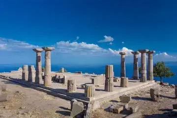 Tanrıçanın Manzarası: Athena Tapınağı